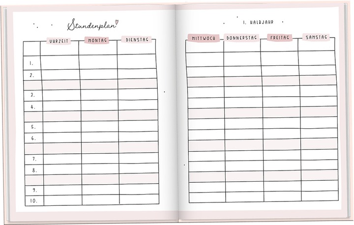 Produktbild Schülerkalender 2024 / 2025 Das wird mein Jahr (17 x 21.5 cm, Harter Einband, Deutsch)