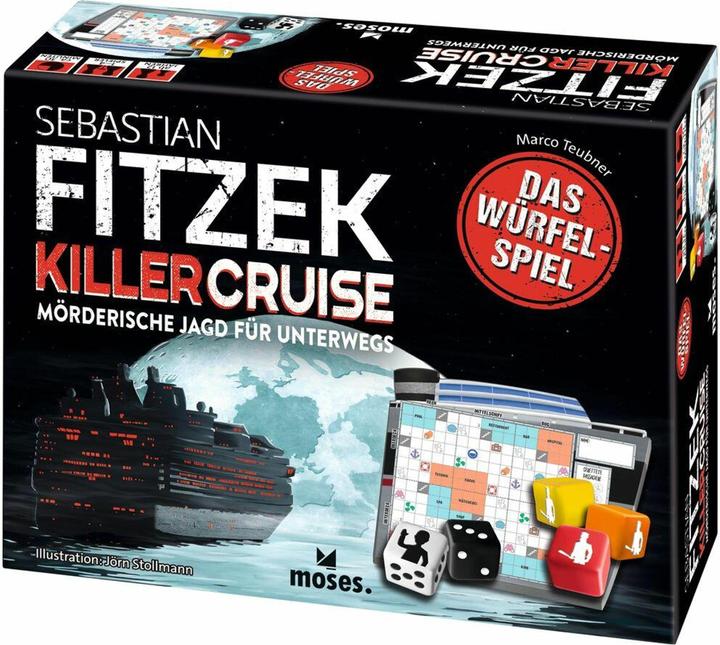 Actual product image Magni Dice Game Sebastian Fitzek Killercruise (German)