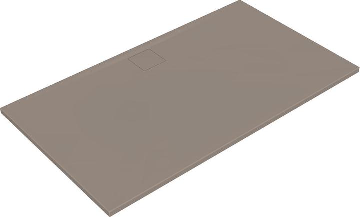 Actual product image Hüppe EasyFlat shower tray, drain long side, rectangular, 1600x900mm
