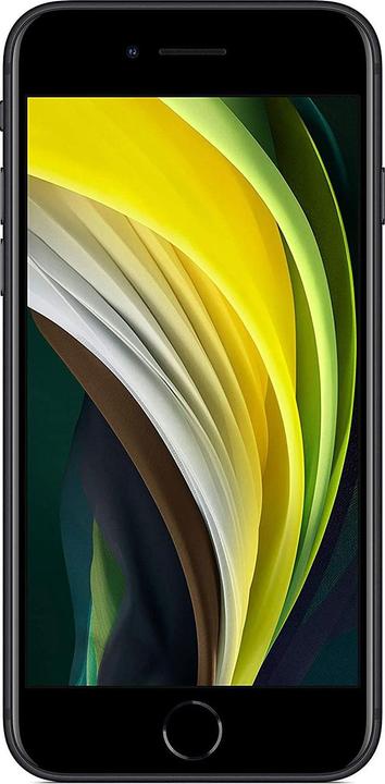 Produktbild Re!commerce iPhone SE 2020 (128 GB, Black, Schwarz, 4.70", 12 Mpx, SIM + eSIM, A / Wie neu)