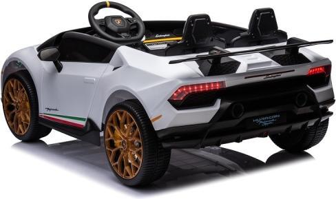 Immagine prodotto Es-toys Veicolo per bambini - Auto elettrica "Lamborghini Huracan Spider 2 posti" - Licenza - 4 motori- (12 V)