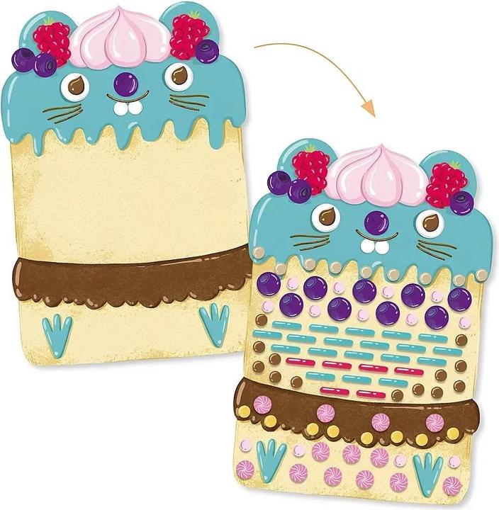 Actual product image Djeco Mosaic cake