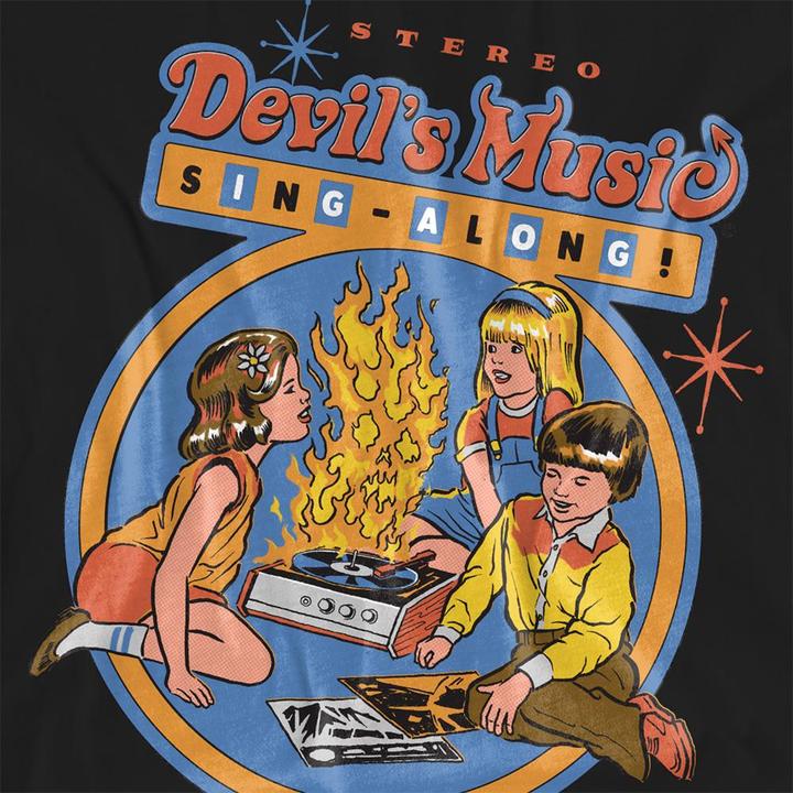 Produktbild Steven Rhodes Devils Music Singalong TShirt (M)