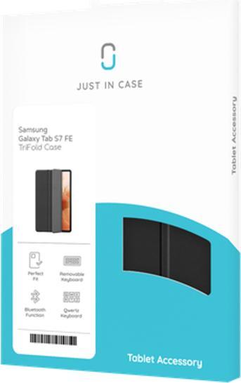 Produktbild Just in Case PU-leder Book Case Schwarz Samsung Galaxy Tab S7 FE (Galaxy Tab S7 FE)
