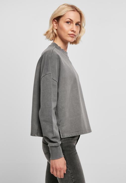 Image du produit Urban Classics Ladies Heavy Terry Garment Dye Crewneck - 19387 (S)