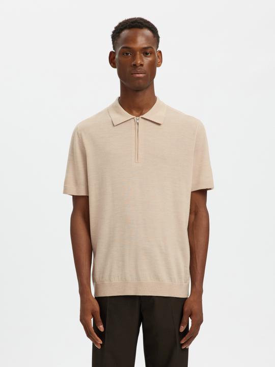Produktbild Selected 100% Merinowoll Poloshirt (L)