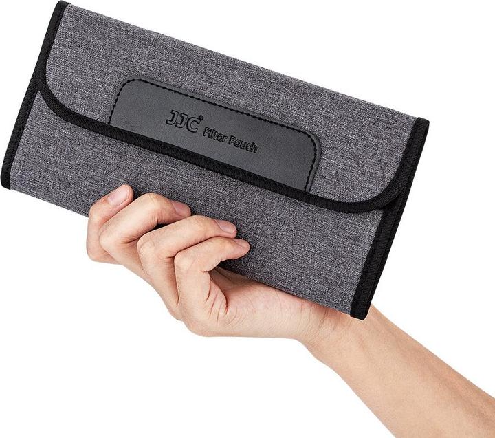 Produktbild JJC FP K4L Grey Filter Pouch holds 4 filters up to 82mm (82 mm, ND- / Graufilter)