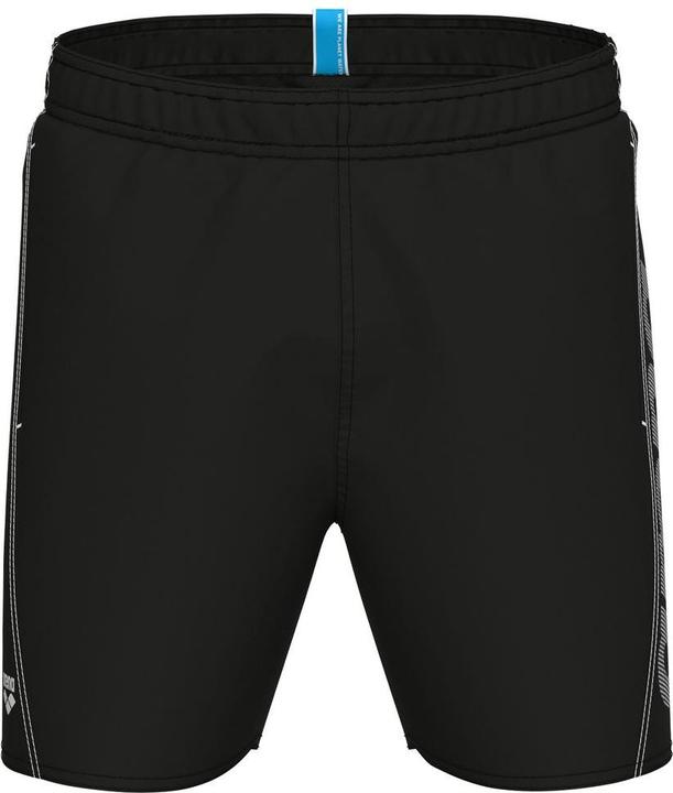 Actual product image Arena Men's Fundamentals Logo Boxer Swim Trunks, Black-white, 3XL EU (3XL)