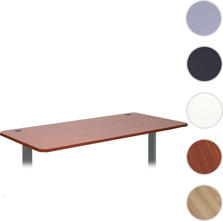Actual product image Swisshandel24 Table top for desks, desk top, 160x80cm natural (160 x 80 cm)
