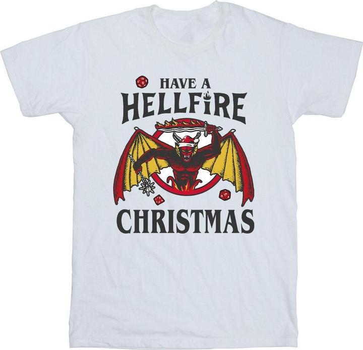 Produktbild Netflix Stranger Things Hellfire Christmas TShirt (5XL)