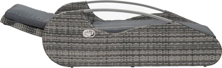 Actual product image Garden Pleasure Sun lounger Alassio grey (194.50 cm)