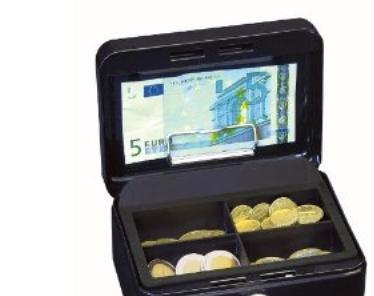 Actual product image Wedo Cash box