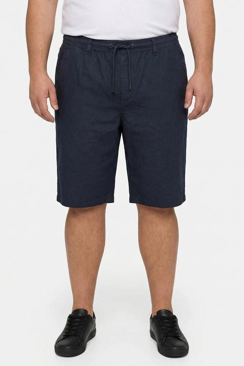 Produktbild Men+ Leinenmix-Bermuda, Relaxed Fit, Elastikbund (8XL)