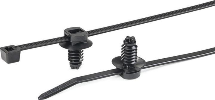 Image du produit HellermannTyton T50RFT7-HS-BK Liens de câblage (Serre-câbles en plastique, 200 mm, 500 pcs)