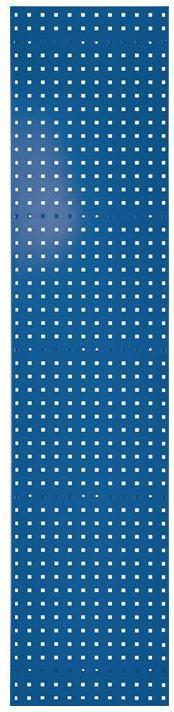 Actual product image Rasterplan Perforated panel W450xL2000mm gentian blue, RAL 5010