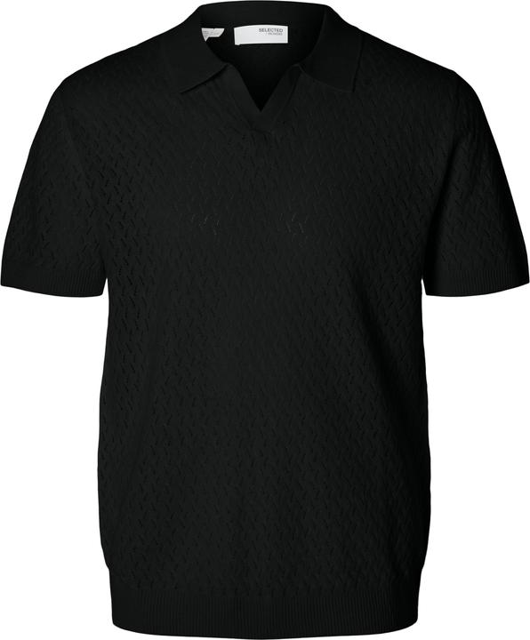 Immagine prodotto Selected Homme Häkel-Look Polohemd aus Strick (L)