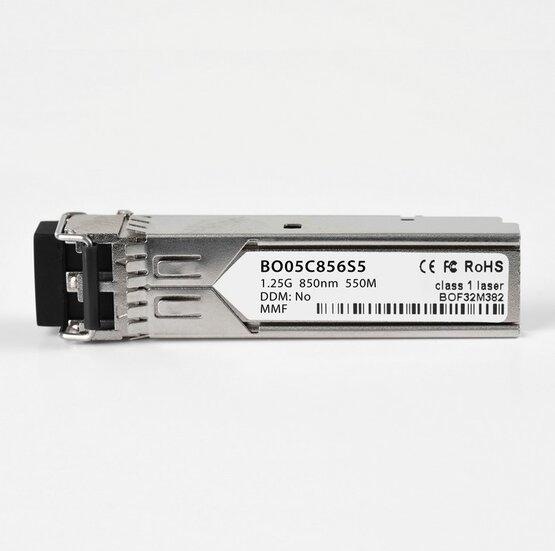 Actual product image BlueOptics Cisco ONS-SC-GE-SX compatible SFP BO05C856S5D