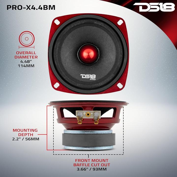 Image du produit DS18 PRO-X4.4BM Lautsprecher (200 W)
