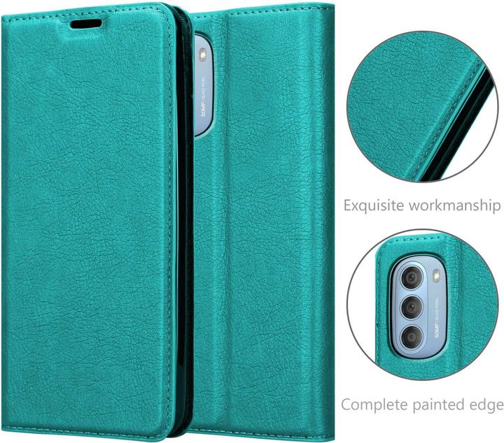 Actual product image Cadorabo Book Invis. Magnet sleeve (Motorola Moto G51 5G)