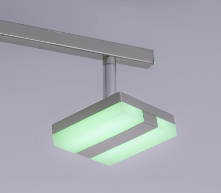 Produktbild Leuchten Direkt LED-Deckenleuchte 12084-55 stahlfarbig, 18 W, 2240 lm, CCT, RGB, Smart Home (2240 lm)