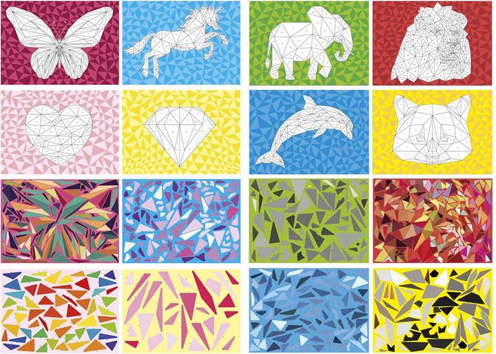 Actual product image Sombo Sticker nach Zahlen A ass