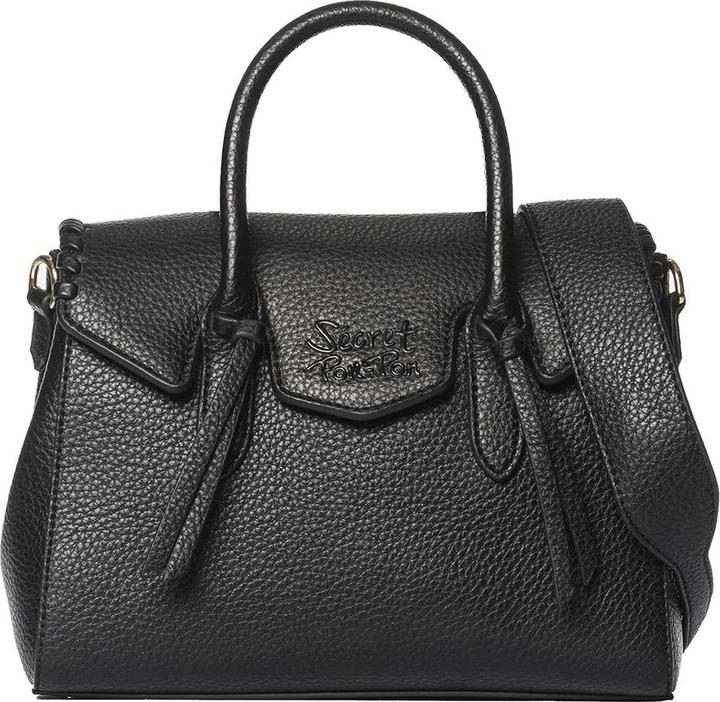 Immagine prodotto Secret Pon Pon Handtasche Damen - Modell Erisma Pro - 100% Polyurethan - 25.0 X 23.0 X 9.5 Cm