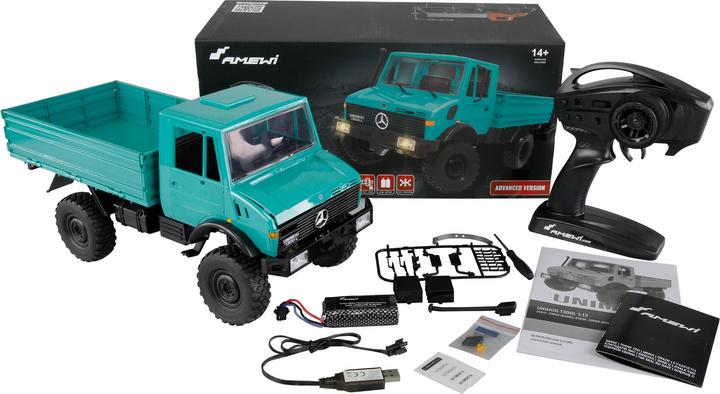 Image du produit Amewi 22660 Unimog Advanced, pétrole 1:12 électrique RC modèle de camion RtR