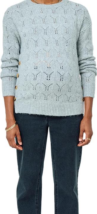 Image du produit Vertbaudet Pull de maternité ajouré, ouverture d'allaitement sur l'épaule (42)