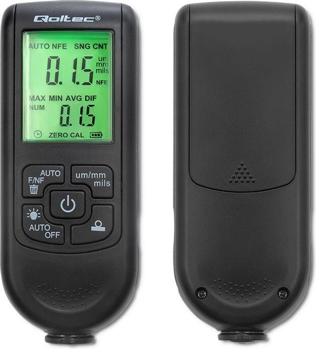 Actual product image Qoltec Miernik grubości powłok z wyświetlaczem LCD