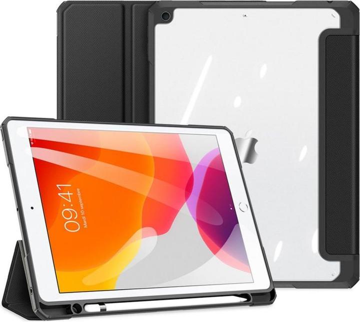 Actual product image Dux Ducis Toby Series Leather Book Cover Case (iPad 2021 (9th Gen), iPad 10.2)