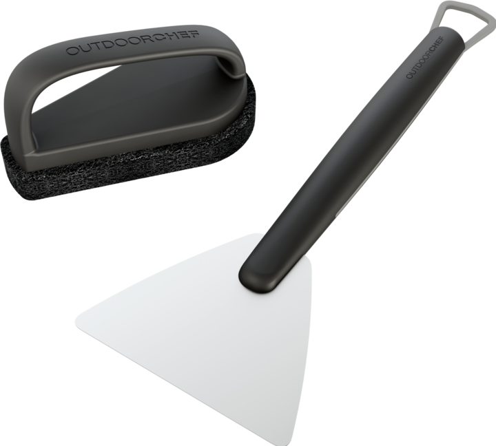 Immagine prodotto Outdoorchef Set per la pulizia della plancha (16.50 cm)