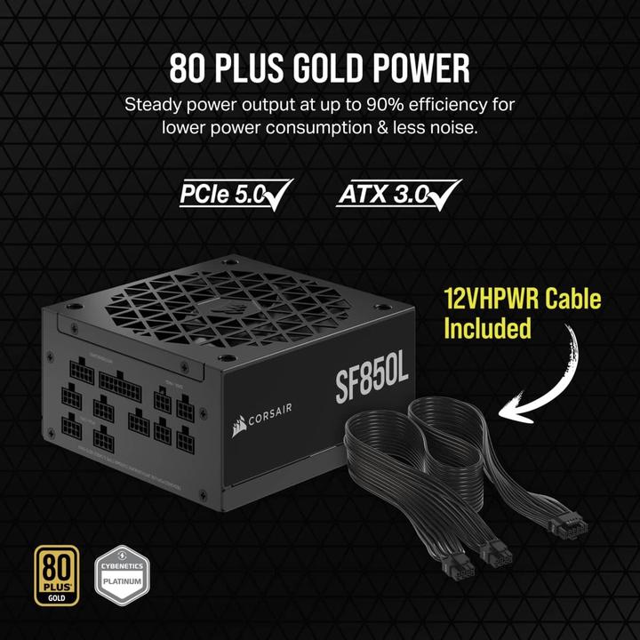 Actual product image Corsair SF850L (850 W)