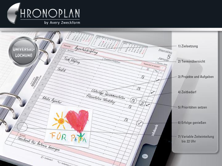 Actual product image Chronoplan Annual plan Midi 2025 (1 month / 1 page)