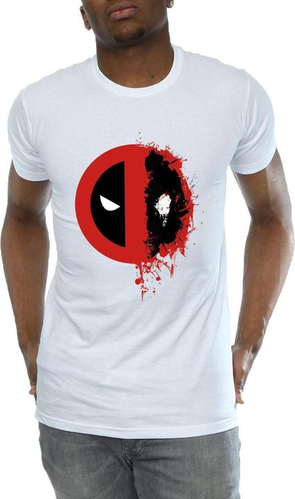 Produktbild Deadpool Split Splat Logo TShirt (S)