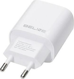 Image du produit Beline Ład. siec. 1x USB-C 20W + câble USB-C biała /white PD 3.0 BLNCW20C (20 W)