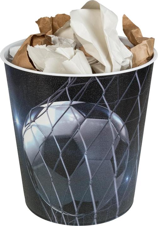 Produktbild Idena Papierkorb aus PP 9 Liter, Fussball (9 l)