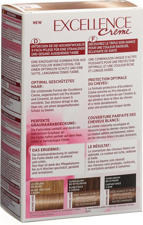 Produktbild L'Oréal Paris Excellence Cream (45299 Kühles Blond)