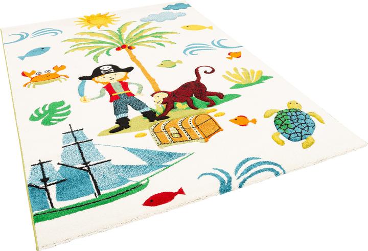Produktbild Pergamon Kinder Teppich Maui Kids Piratenwelt (120 x 170 cm)