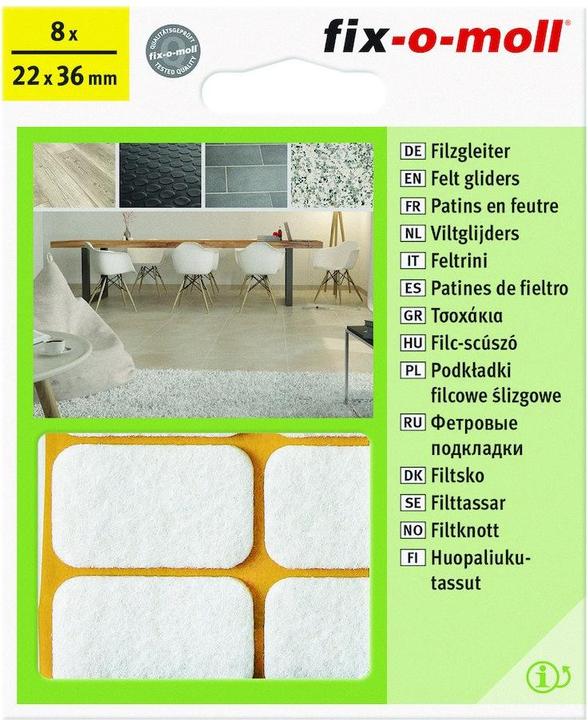 Produktbild Fix-o-moll Filzgleiter (Filzgleiter, 8 Stk.)