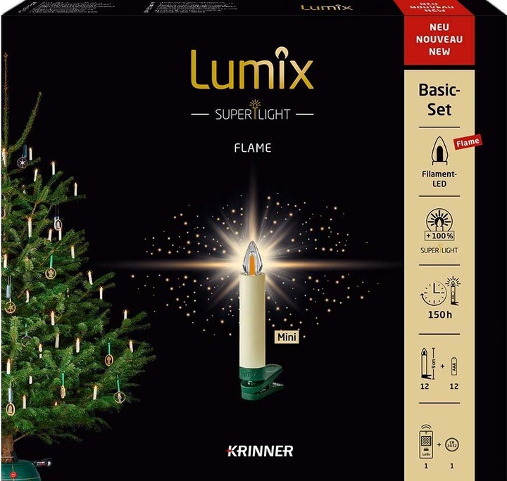 Produktbild Krinner Superlight Flame (12 x)