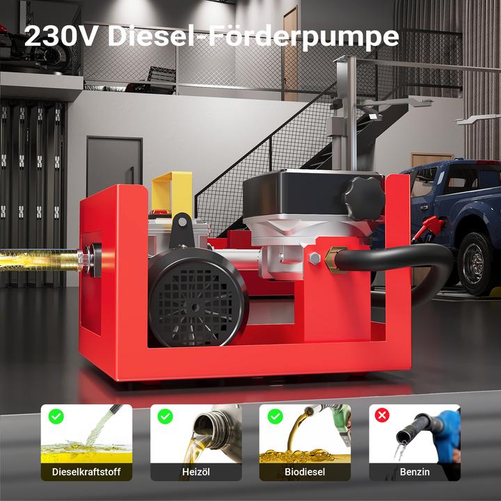 Produktbild Wiltec Heizöl- und Dieselpumpe