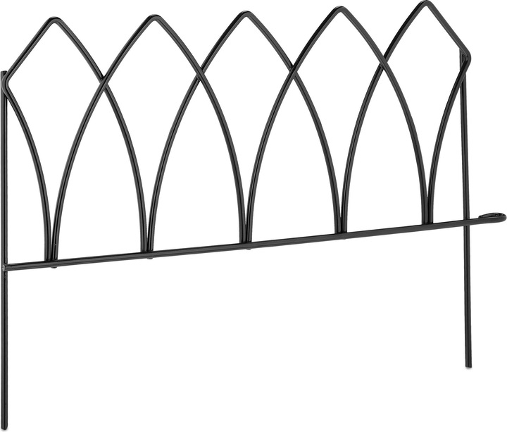 Image du produit Relaxdays 4x Clôture de parterre (43.50 cm)