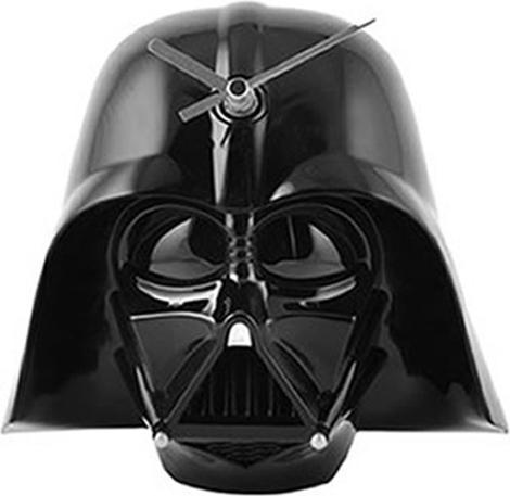 Actual product image Joy Toy Star Wars wall clock with sound Darth Vader