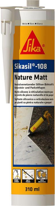 Sika Sikasil®-108 Nature Matt 310 ml betongrau (0.37 kg, Betongrau, 310 ml)