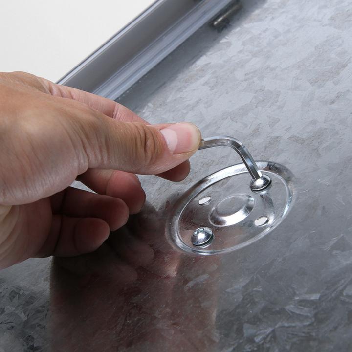 Image du produit Showdown Panneau d'information Argent MBA4R25 2740 g (A4)