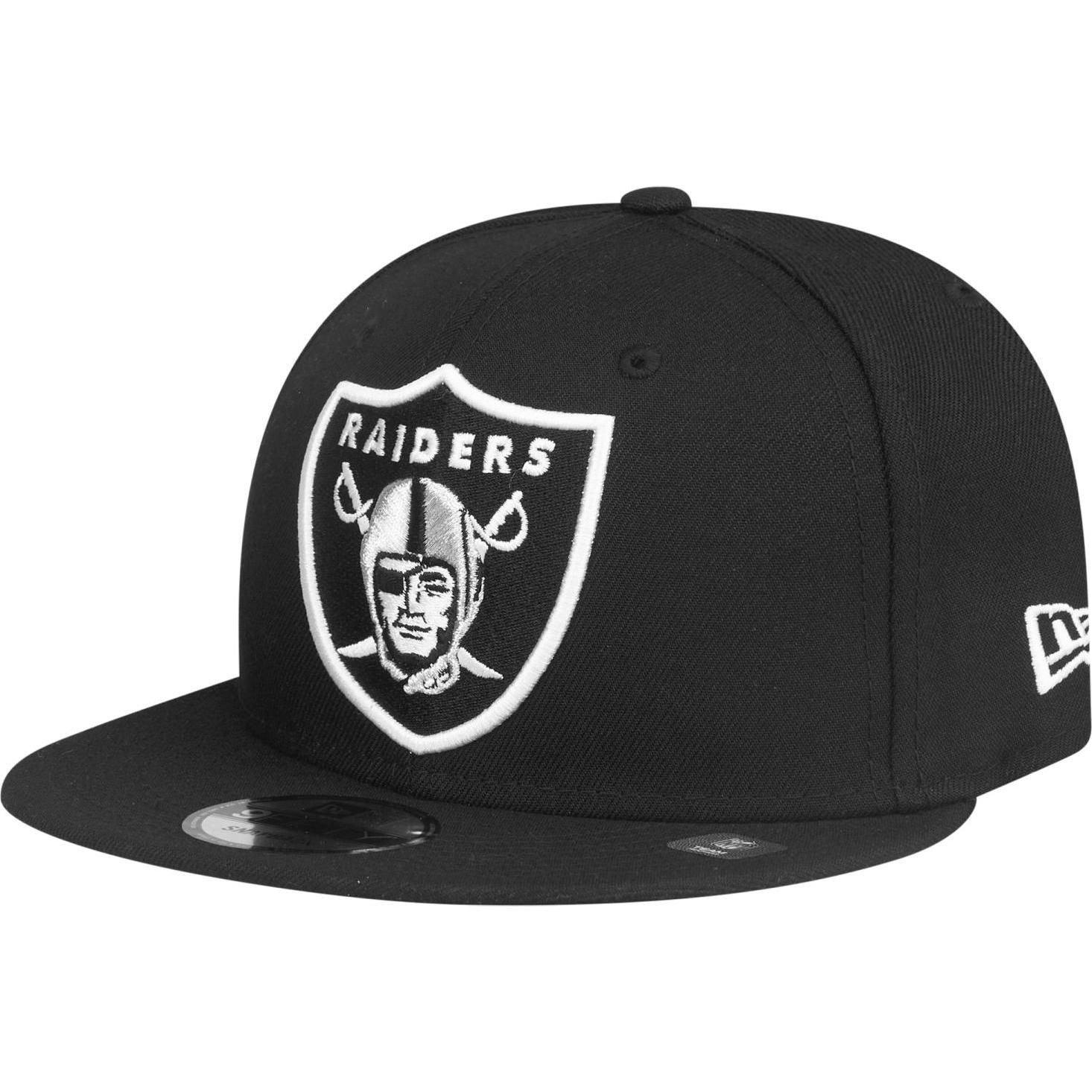New Era, Herren, Cap, 9Fifty Logo Las Vegas Raiders, Schwarz