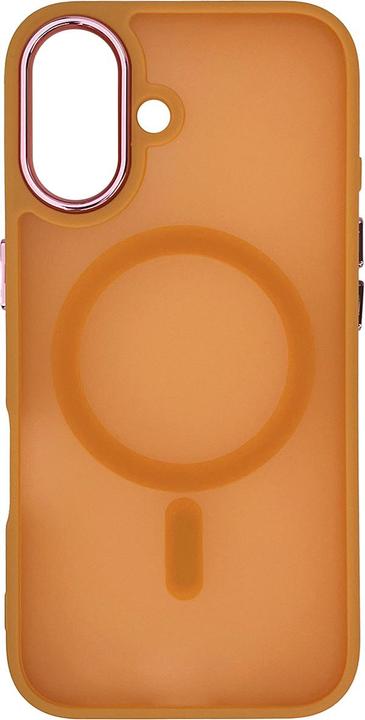 Actual product image Wozinsky Fashion Case with MagSafe for Samsung Galaxy S24 FE - Orange (Samsung Galaxy S24 FE)