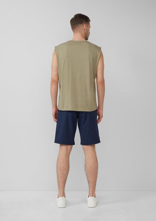 Actual product image S.Oliver T-Shirt Jersey-Tanktop im Relaxed Fit mit Print (L)