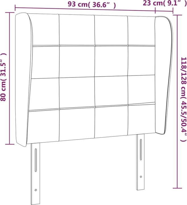 Immagine prodotto vidaXL Sherwynd (93 x 23 x 88 cm)