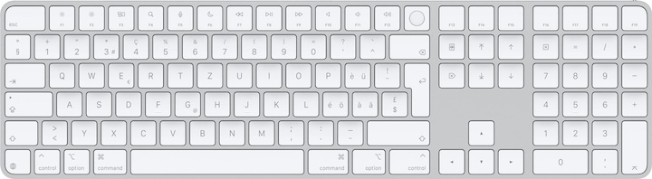 Apple Magic Keyboard mit Touch ID und Ziffern­block 2024 (CH, Wireless)